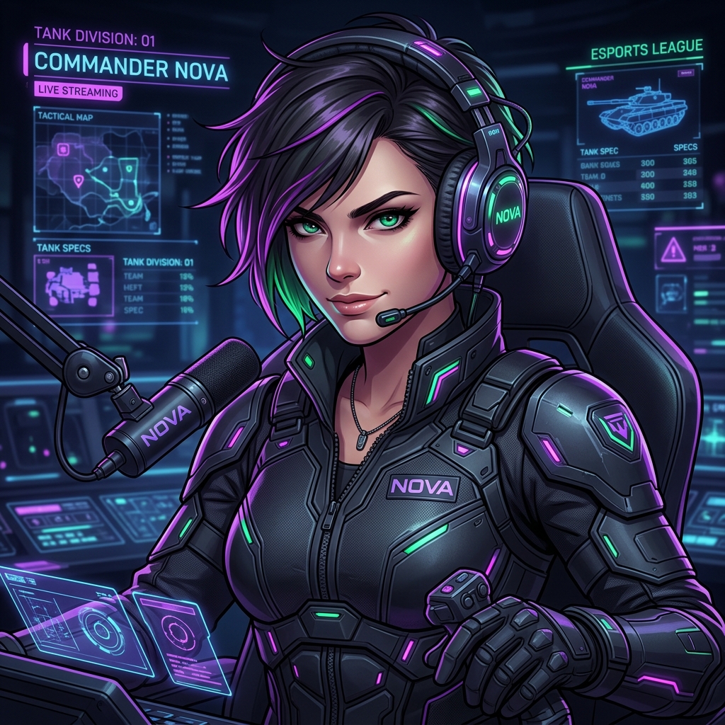 Ev1lLady Streamer Avatar